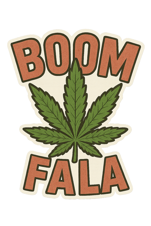 Boom Fala – Trippy Vibe Sticker