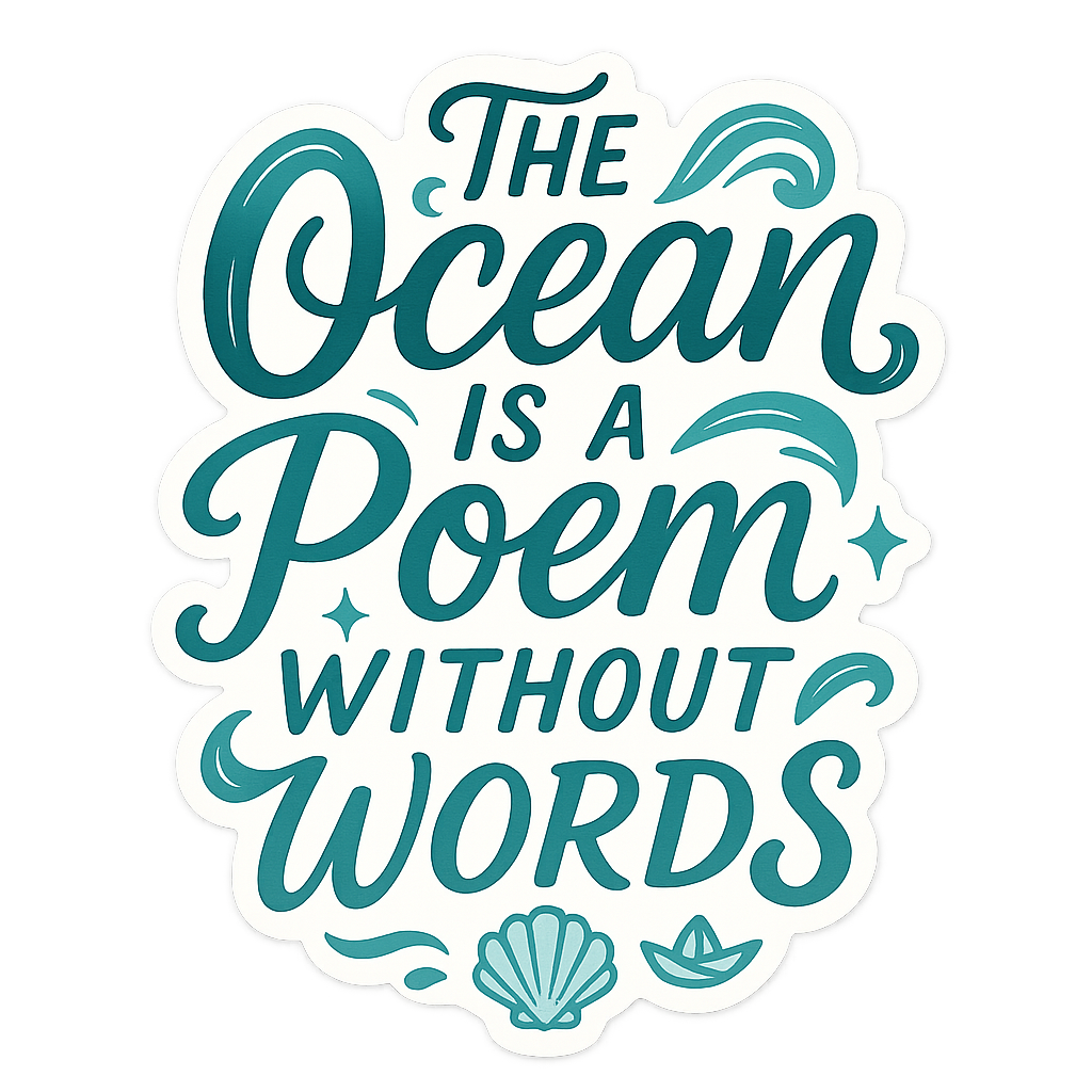 The Ocean Is a Poem Without Words