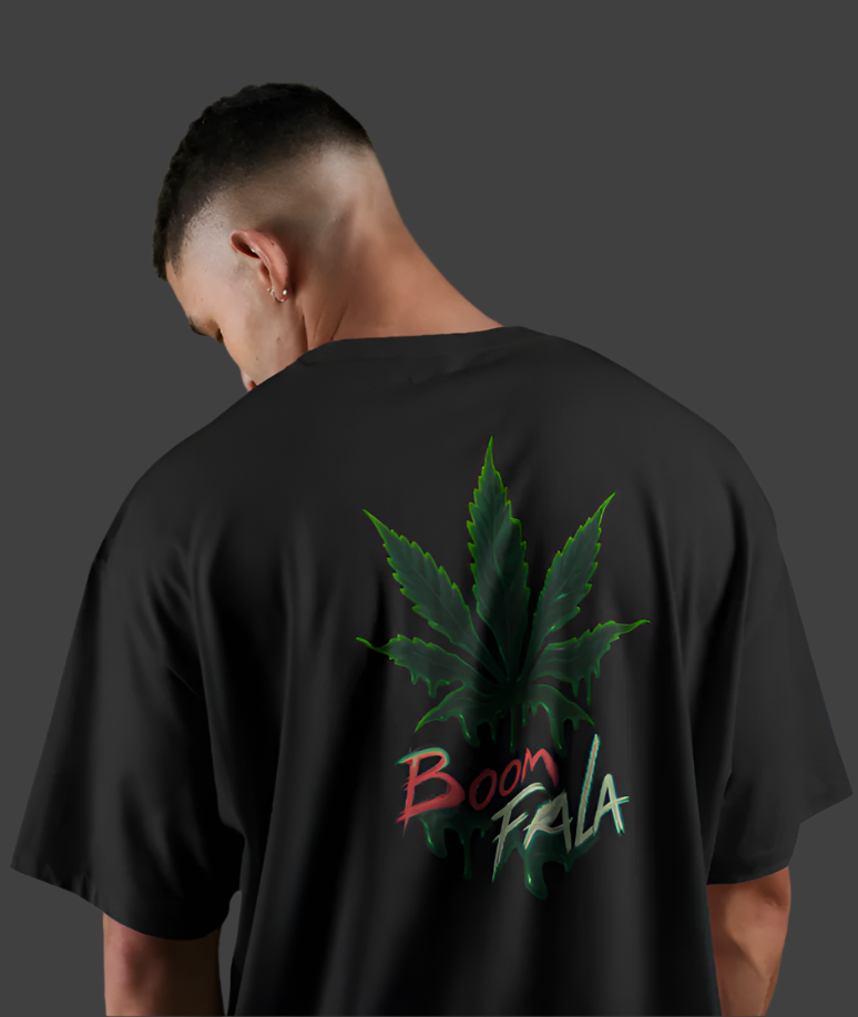 BOOM FALA – Melting Leaf Edition Oversized T-Shirt