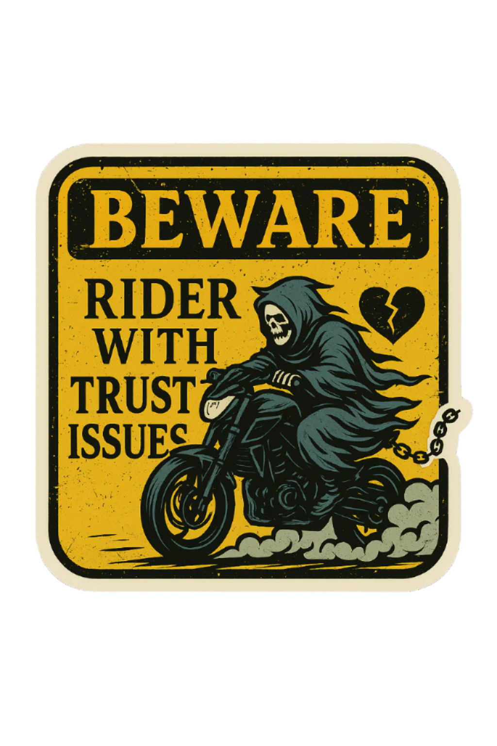 Beware: Rider With Trust Issues