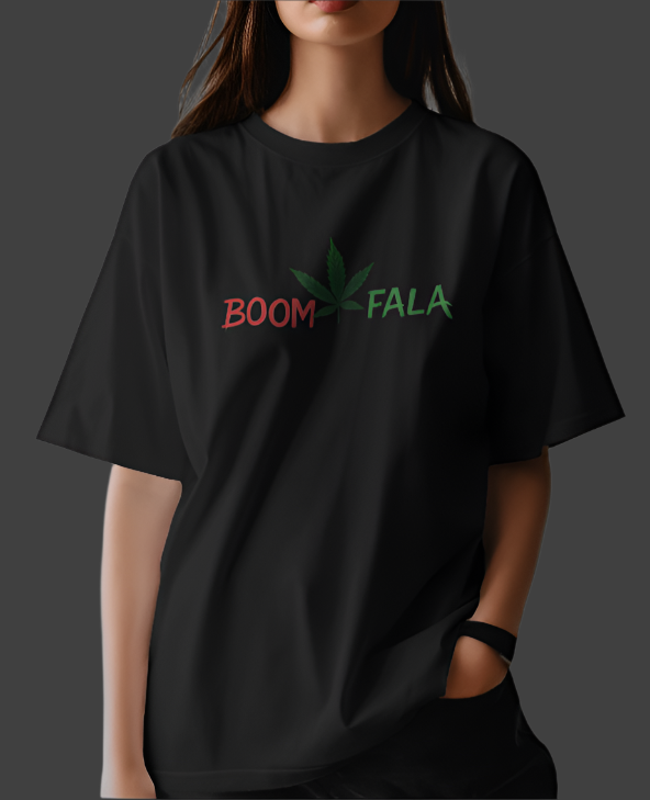 BOOM FALA – Melting Leaf Edition Oversized T-Shirt